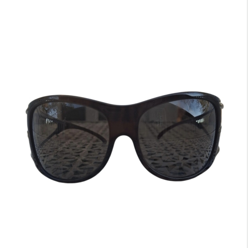 Versace Oversized Tortoise Shell Sunglasses